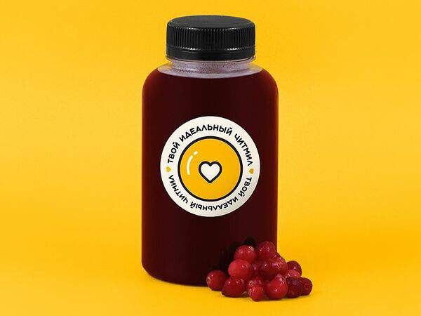 Читмил пончик - Морс брусничный