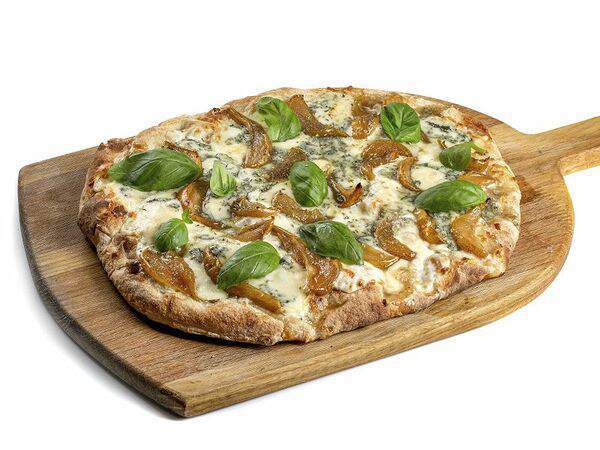 Веранда - Пицца с сыром рикотта и грушей в карамели