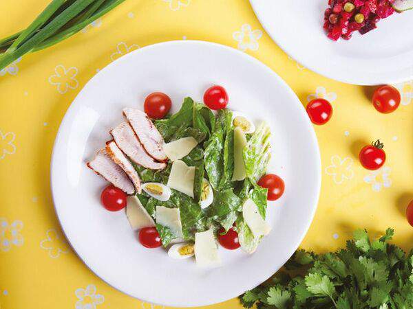 Чайхана Павлин-Мавлин - Салат Цезарь