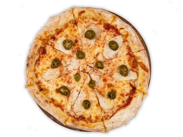 NaNe Panasian Сuisine - Пицца с курицей и халапеньо