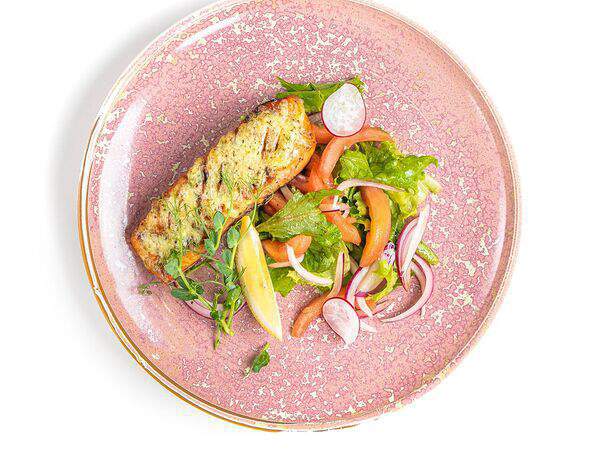 Мамини - Нельма жаренная на гриле