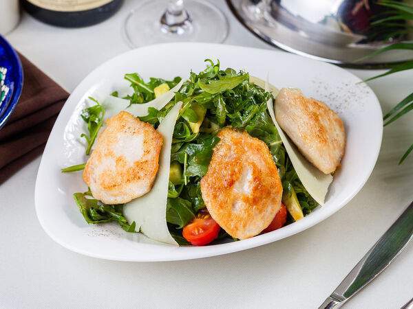 Ресторан Пашмир - Салат Руккола с куриной грудкой