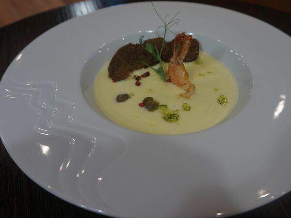 Семейное - Крем-суп Картофельный с креветкой