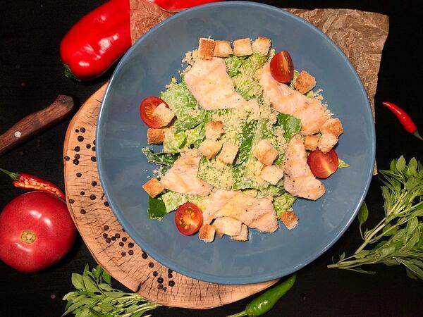 Вкус еды - Цезарь с курицей