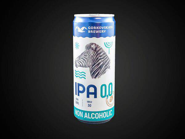 KORM - Пиво Ipa Gorkovskaya Brewery Безалкогольное