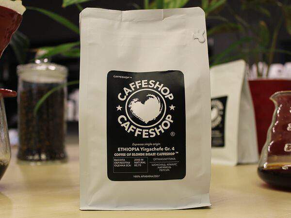 Caffeshop - Эфиопия Йергачиф Gr. 4 эспрессо бленд