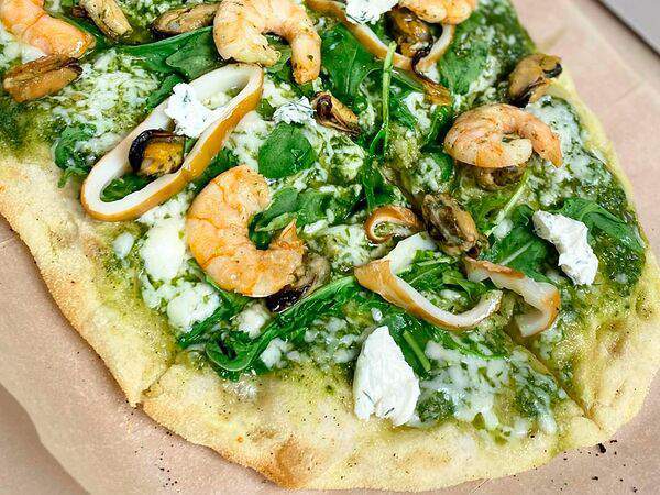 Наше производство - Пицца с морепродуктами