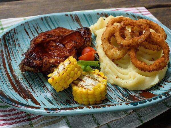 Кофейня 8512 - Свинина барбекю с соусом Jack Daniels