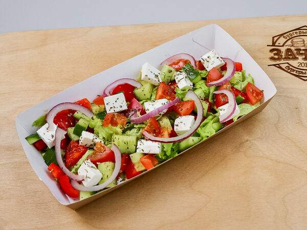 Зачёт Пицца & Бургеры - Салат Греческий