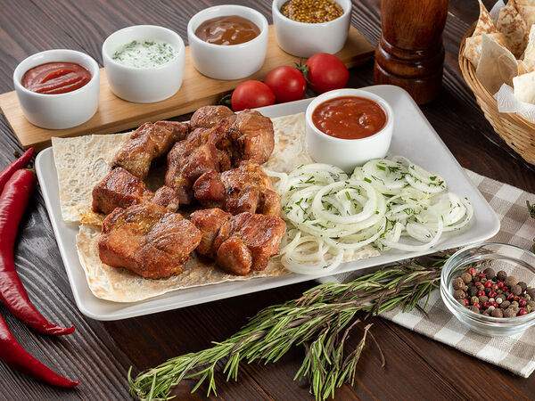 Мясной ресторан Beef & Fire - Шашлык из cвинoй шеи