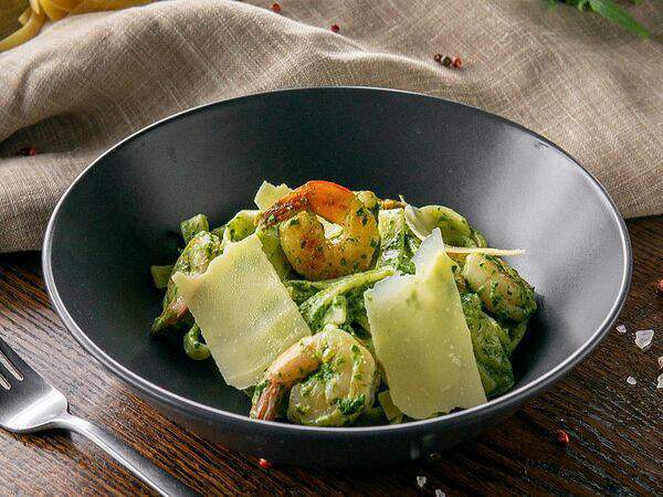 Престо - Феттуччине с креветкой