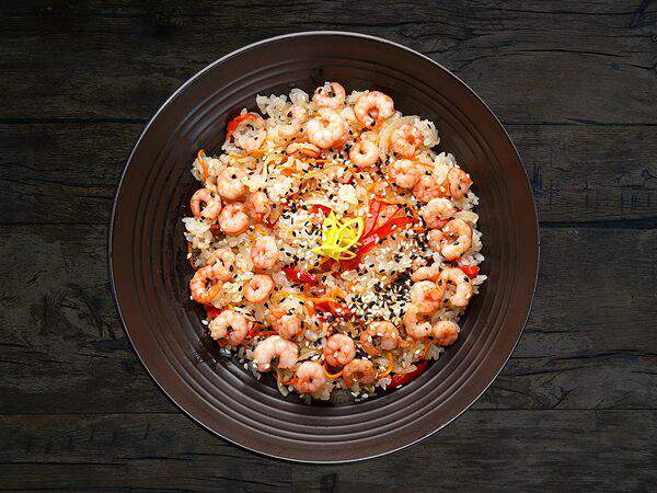 Kinza House - Рис с креветкой