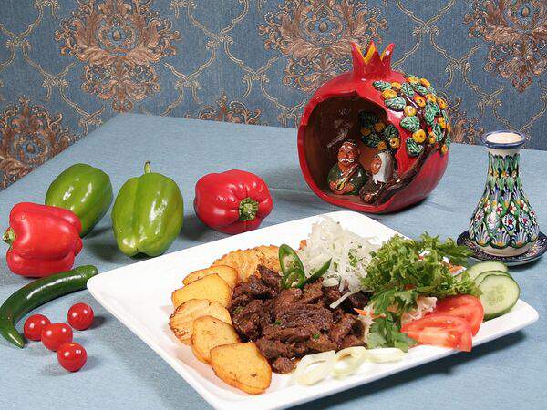 Чайхана Ташкент - Острое мясо