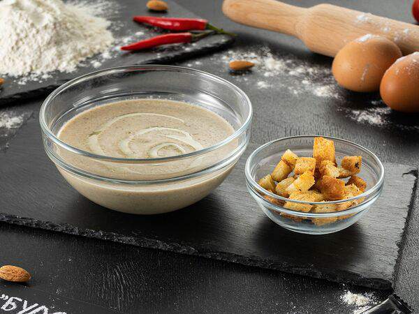 Булочка - Крем-суп Грибной