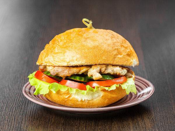 Кафе-гриль Serbia - Бургер Окорочка без кости