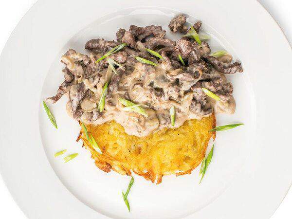 Фёст на Первомайской - Бефстроганов на дранике