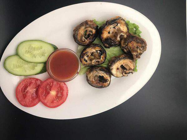 Встреча - Шампиньоны на мангале