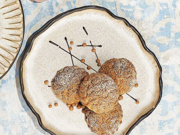 Урюк - Ванильные профитроли