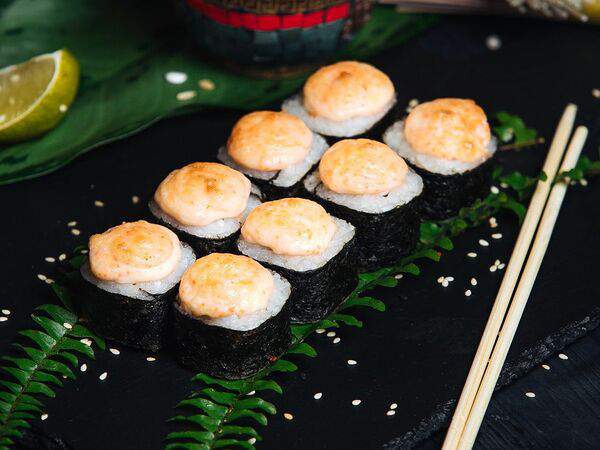 Fitness Food Cafe - Запеченный ролл с креветкой