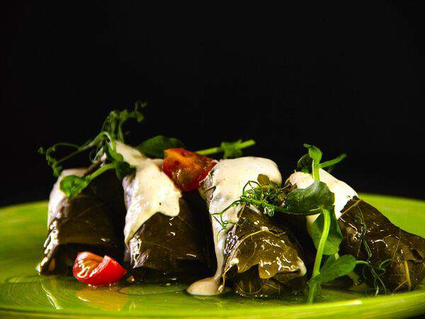 Большой Плов - Долма из телятины в сливочном соусе