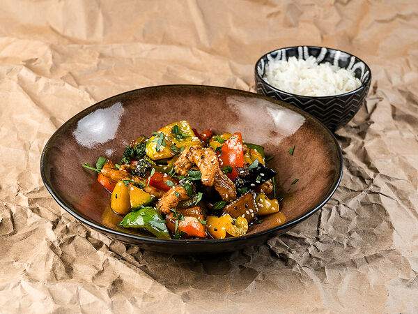 Скандалистъ - Вок Курица терияки