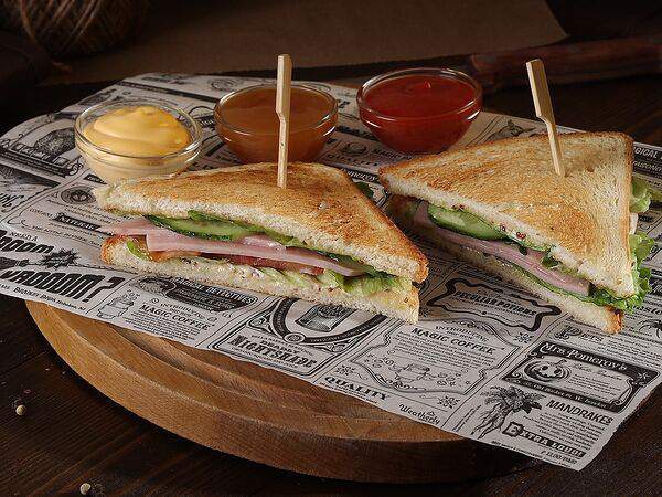 Пататапа - Сэндвич с ветчиной