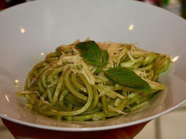 Pulcinella - Спагетти с соусом Песто