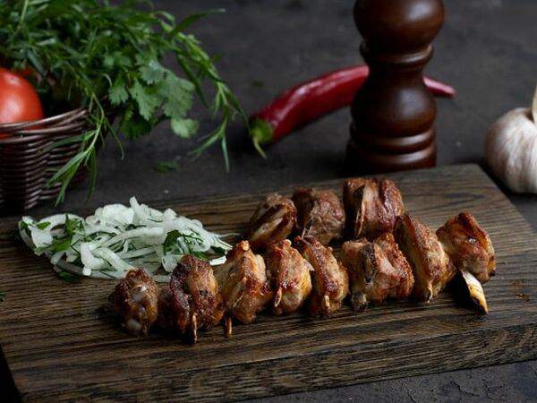 Хочу шашлык на углях - Шашлык из бараньих семечек