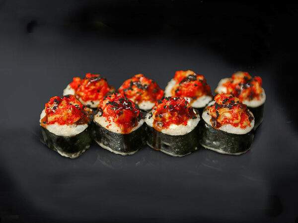 Перелетные Sushi - Запечённый острый ролл с тунцом