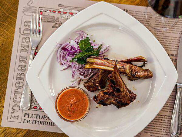 Гостевая изба - Корейка баранья на гриле