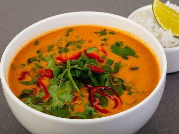 Инжир - Том Ям с рисом