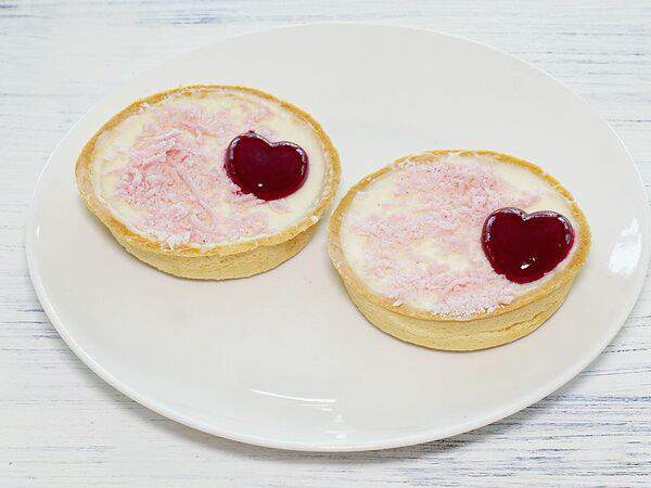 Пироговый Дворик - Набор тартов Клубничное сердце