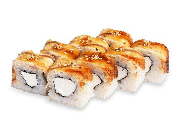 Джаз пицца - Филадельфия с угрем ролл