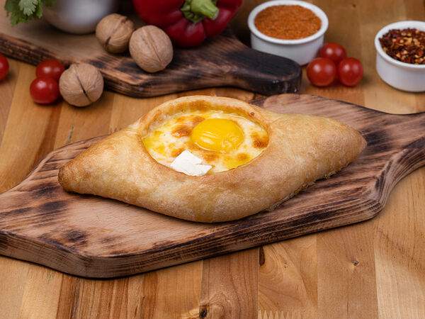 Хинкалико - Хачапури Лодочка по-аджарски