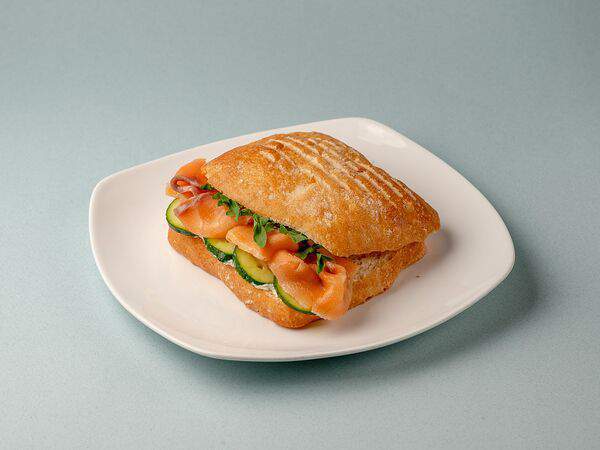 Гурман Булкинъ - Сэндвич с лососем