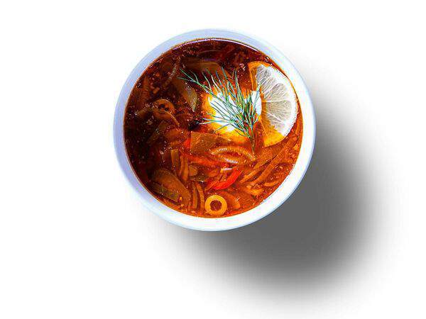 Те100 пельменей - Суп Солянка сборная