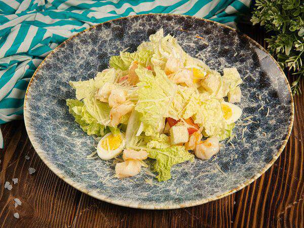 Menthol - Цезарь с креветками