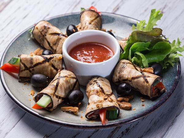 Шеннон - Рулетики из баклажанов