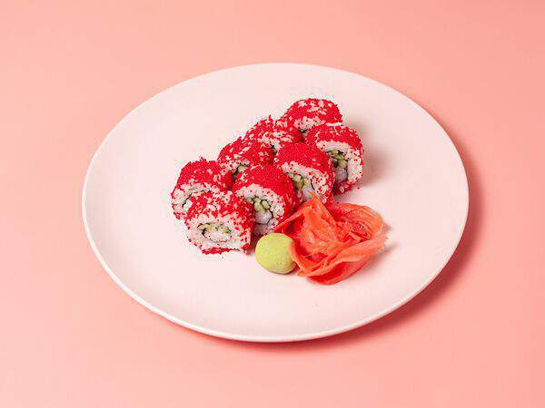 Sushibamz & Pizza - Ролл Калифорния креветка