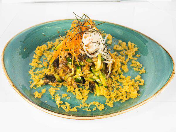 Чайхона - Салат из копченого угря