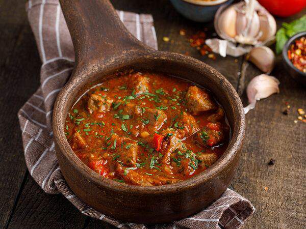 Баклажан Горьковская - Чахохбили из цыпленка