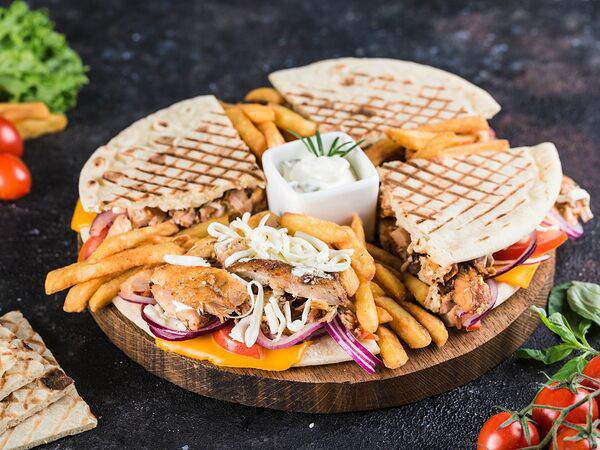 Mangal Doner - Скепасти с курицей