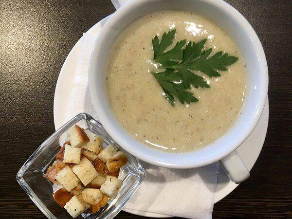 Hot dog house - Крем-суп из шампиньонов