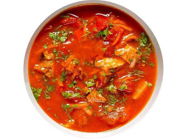 ILunch - Суп Харчо, сдобренный кориандром