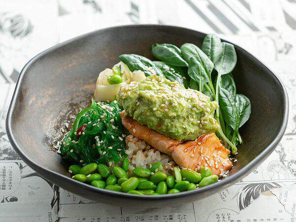 Takeru - Боул с лососем и авокадо