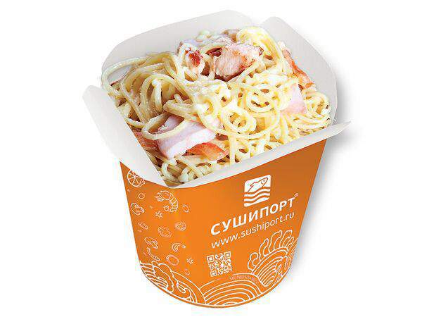 СУШИПОРТ - Спагетти с копченой курицей