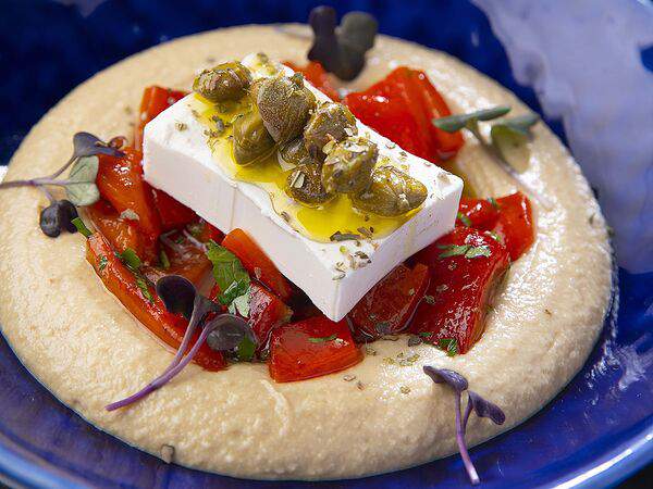 Джентльмены удачи - Хумус с печеным перцем