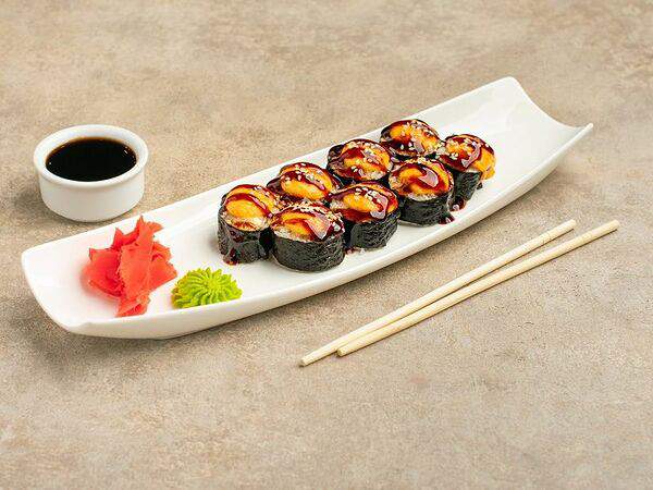 Fresh Gastrobar - Запеченный ролл с угрем