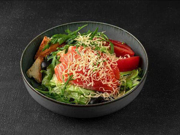 Gardus - Салат Цезарь с лососем