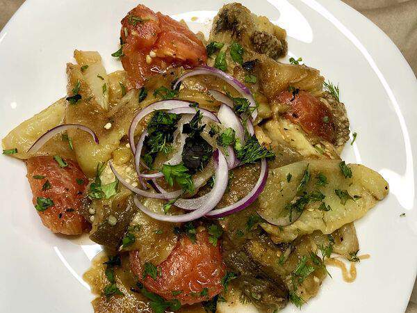 Флоренция - Овощи на углях